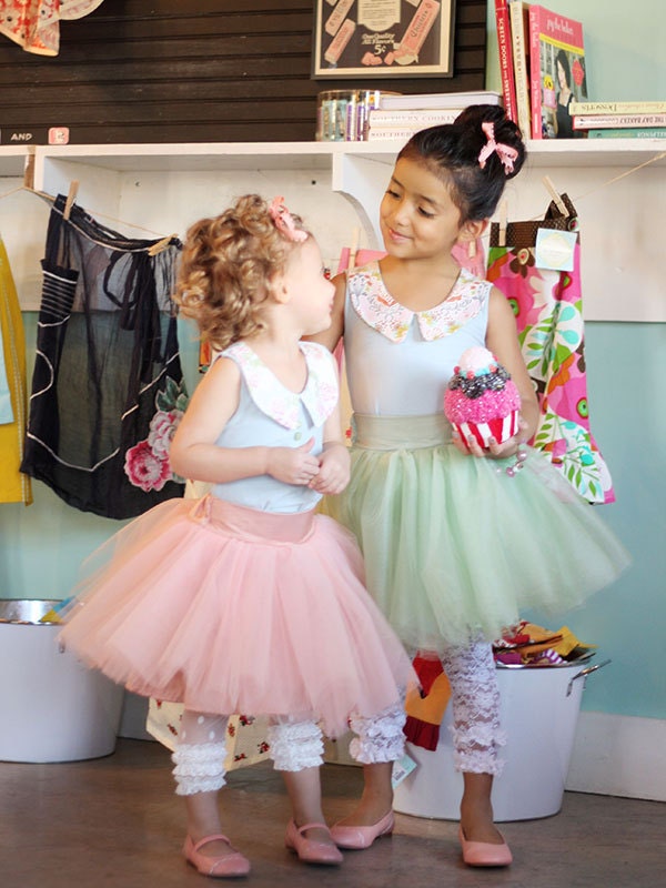 Ellie Skirt and Lace Leggings PDF Pattern & Tutorial, All sizes 2-10 years included