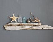 Natural Knotted Driftwood Shelf // Size MEDIUM