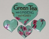 4 Hearts - Arizona Green Tea Pink Flower Can