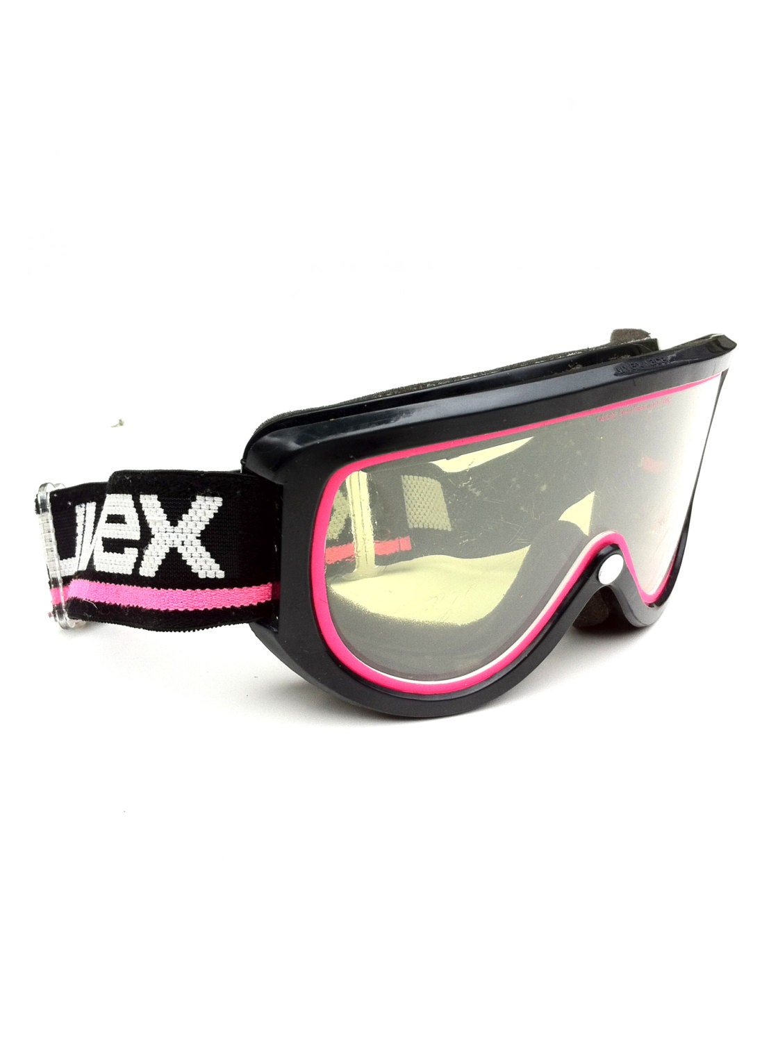 Totally Rad 80s Neon Uvex Ski / Rave Goggles