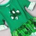 Upcycled St Patrick's Day TeeDress 12 months with FREE SHIPPING
