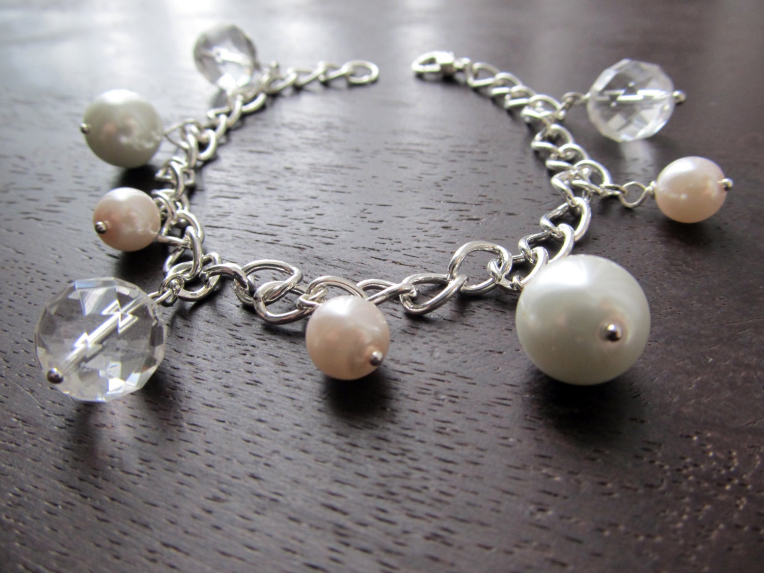 Chunky Pearl Romance Bracelet