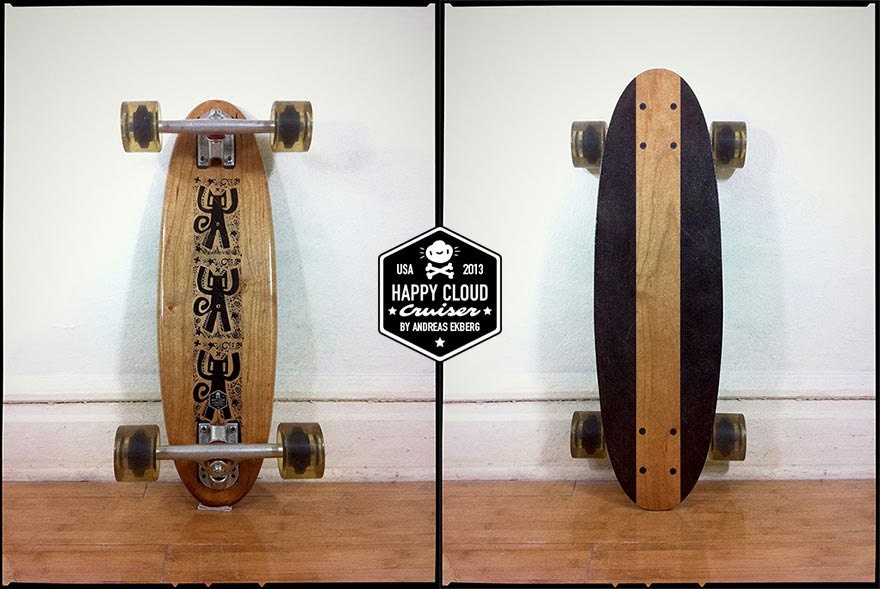 Deck Only - Black Cats Happy Cloud Cruiser