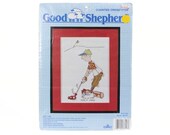 Golf Pro Counted Cross Stitch Kit NOS 1987 Good Shepherd