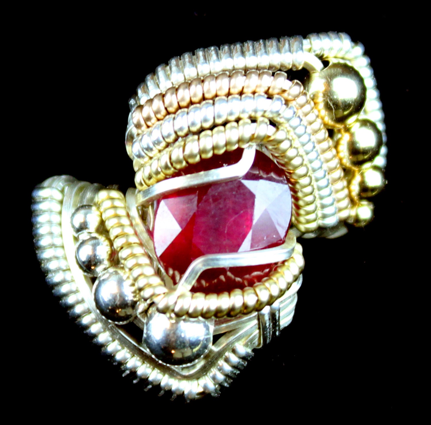 5 ct. Ruby Ring (Size 7-8)
