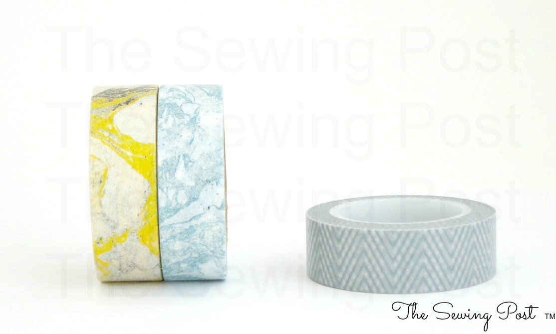 Washi Tape Set: Stone Chevron
