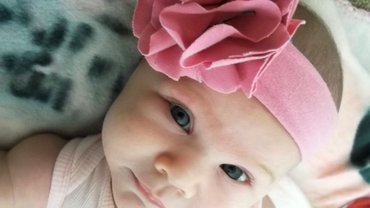 baby headband pink