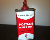 Vintage ink tin