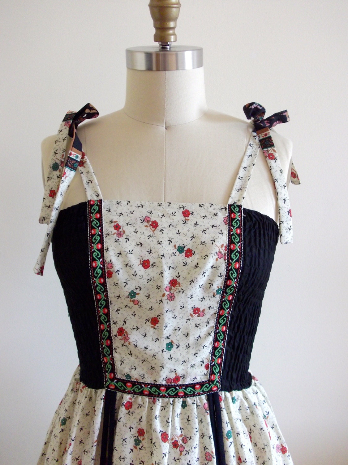 Heidi Maxi Dress /// 70's Bohemian Vintage
