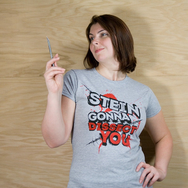 Soul Eater Stein tshirt - ladies grey - LAST ONES