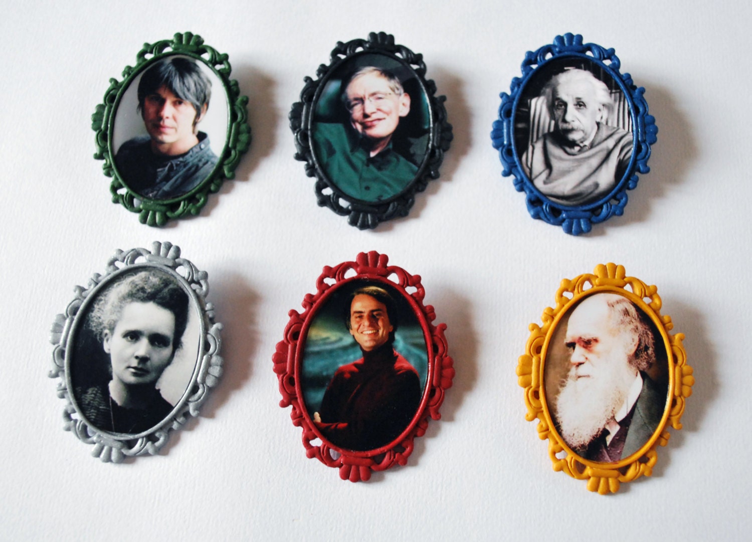 Science Allegiance Brooches