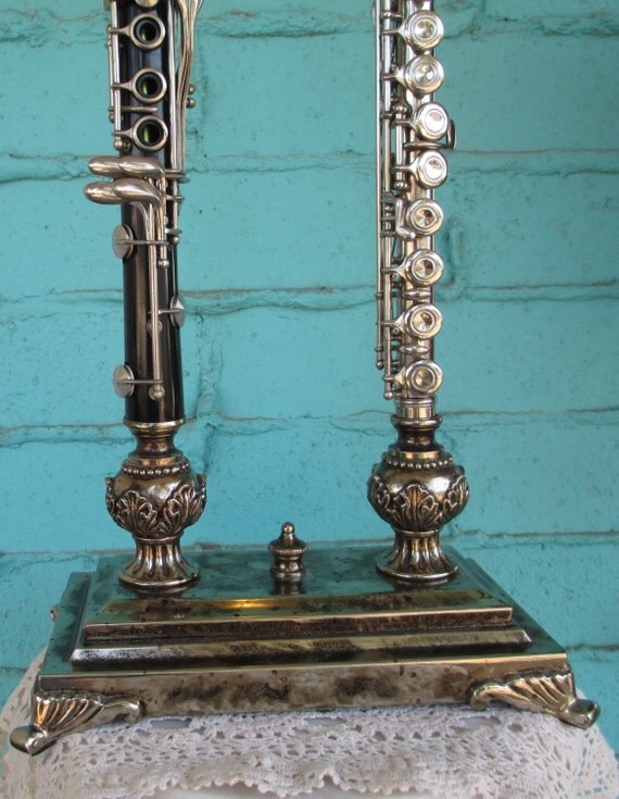 Items similar to Vintage Vito & Pathfinder Flute Lamp 110v W