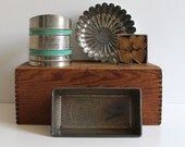 Instant Collection of Vintage Bakeware Tins, Cookie Cutters and Flour Sifter