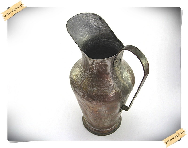 Copper Milk Pitcher