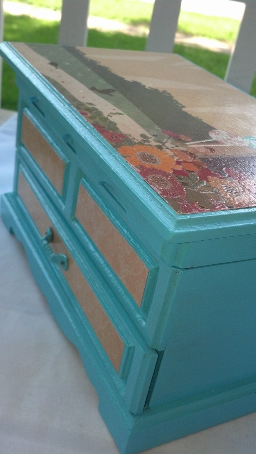 Storybook Cottage Upcycled Jewelry & Music Box