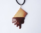 Dripping Chocolate Cookie - pendant - square 2
