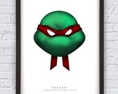 TMNT  Raphael Print 11X17"