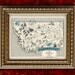 Custom MONTANA Map Print VIntage Map Retro Personalized Map Wedding Housewarming Gift Home Decor Wall Decor 8x10 All 50 States Avail.
