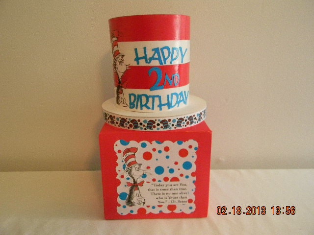 Dr. Suess Birthday Centerpiece