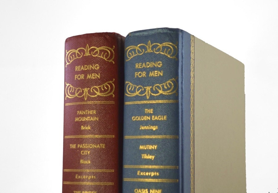 Vintage Books 1950s Reading for Men and You Can Fix It