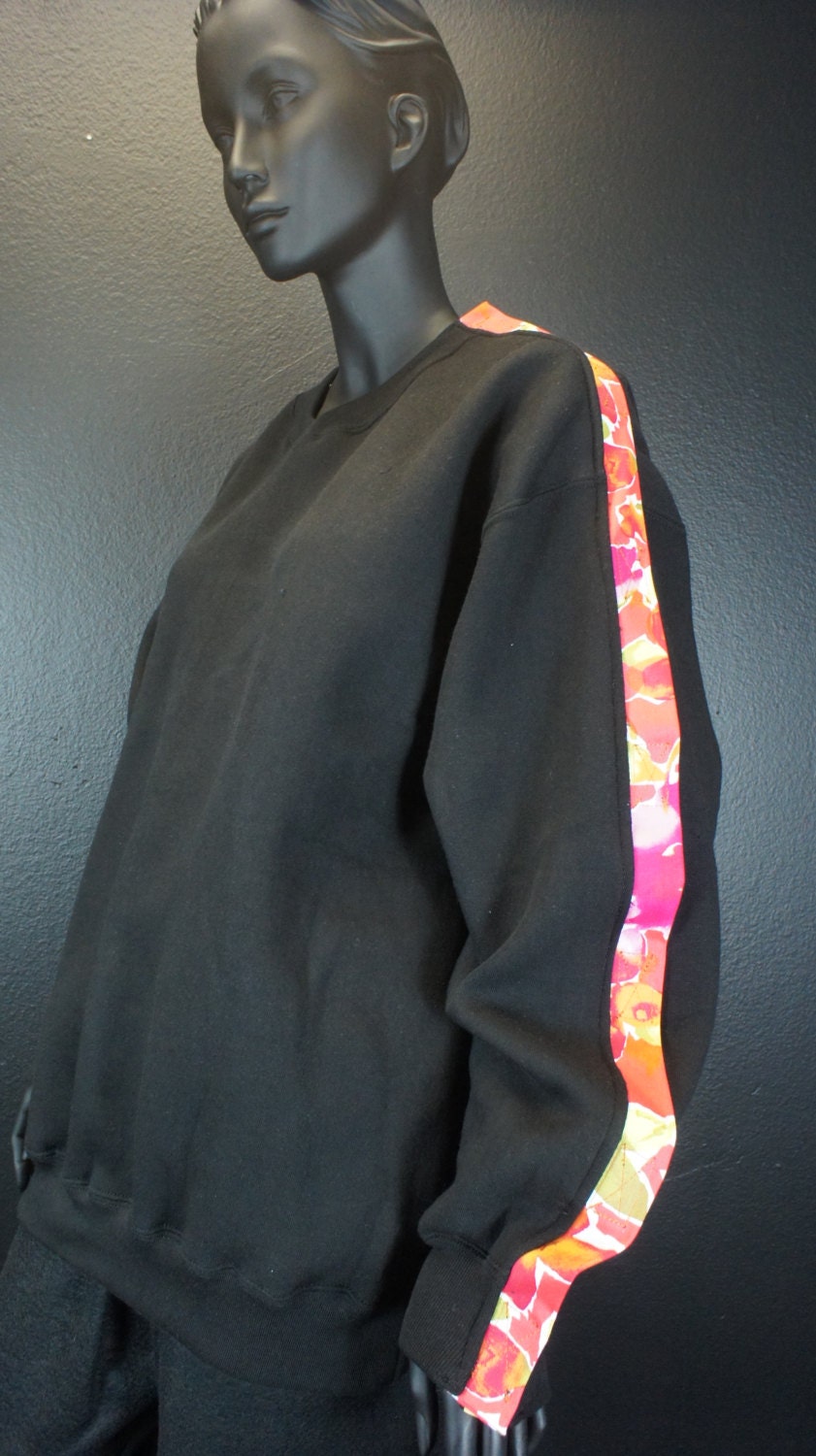 Sizes: XS thru XL - Shoulder Opening  Sweatshirt, Post Surgery Shirt, Chemo Sweater, Adaptive Sweatshirt, Adaptive Clothes