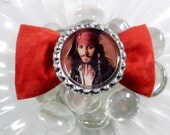 Captain Jack Sparrow Red Hair Bow