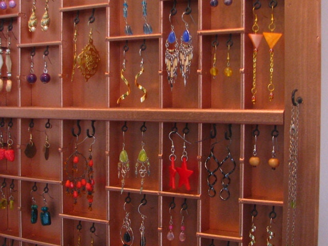 Jewelry Display Organizer in copper