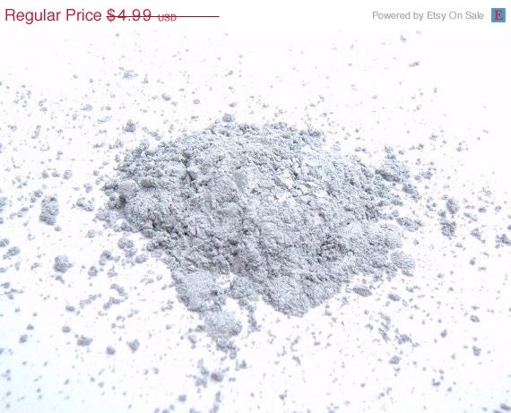 CLEARANCE ITEM 70% OFF Eyeshadow Mineral Makeup - Celestial Silver Eyeshadow - 1g Mineral Makeup Vegan Eyeshadow