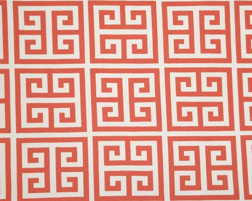 Custom Rod Pocket Curtains-Pair-Towers Coral