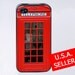 Red London Phone Booth iPhone 4 / 4S Hard Case Cover