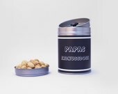 Personalized Peanut Box . Gift Box . Tin . made to order . custom work . custom