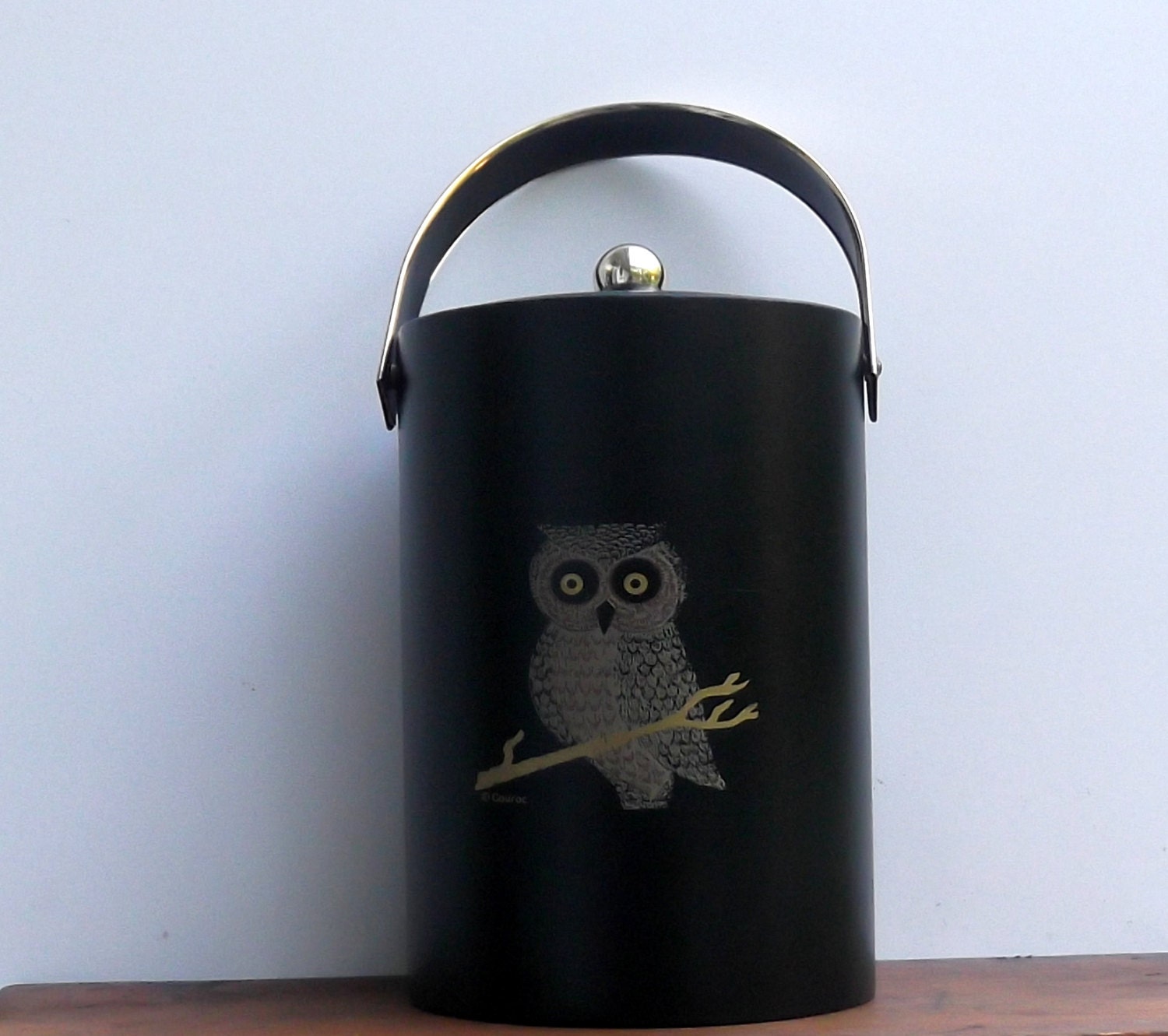 Couroc owl ice bucket