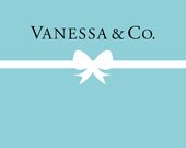 TIFFANY & Co. Backdrop Printable Artwork - Personalized for your Birthday Party Il_170x135