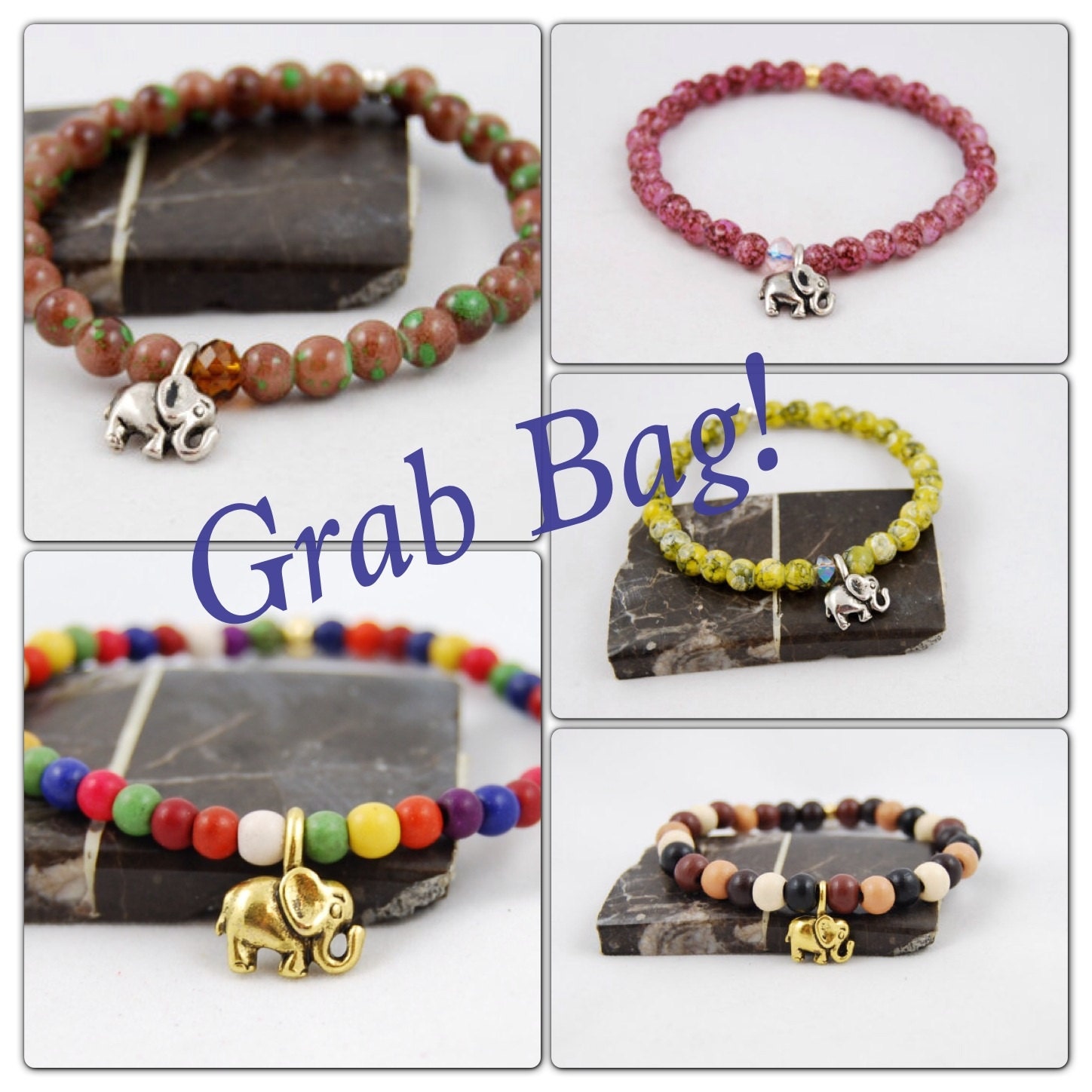 Elephant Bracelet, Grab Bag