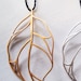 24 Karat Gold plated leaf pendant necklace with handmade rope, Pacific Northwest Collection