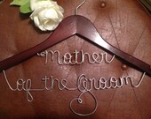 Hanger Deluxe Mothers, Personalized Custom Bridal Hanger, Brides Hanger, Bride, Name Hanger, Wedding Hanger, Personalized Bridal Gift, groom