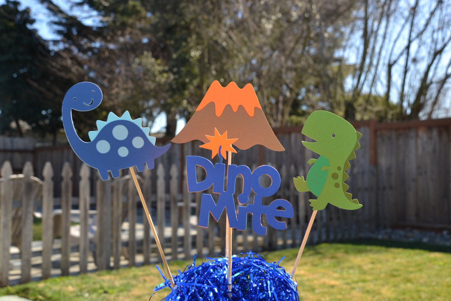 Dinosaur Birthday Centerpiece