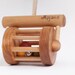 Wooden Toy natural personalized rattle toy