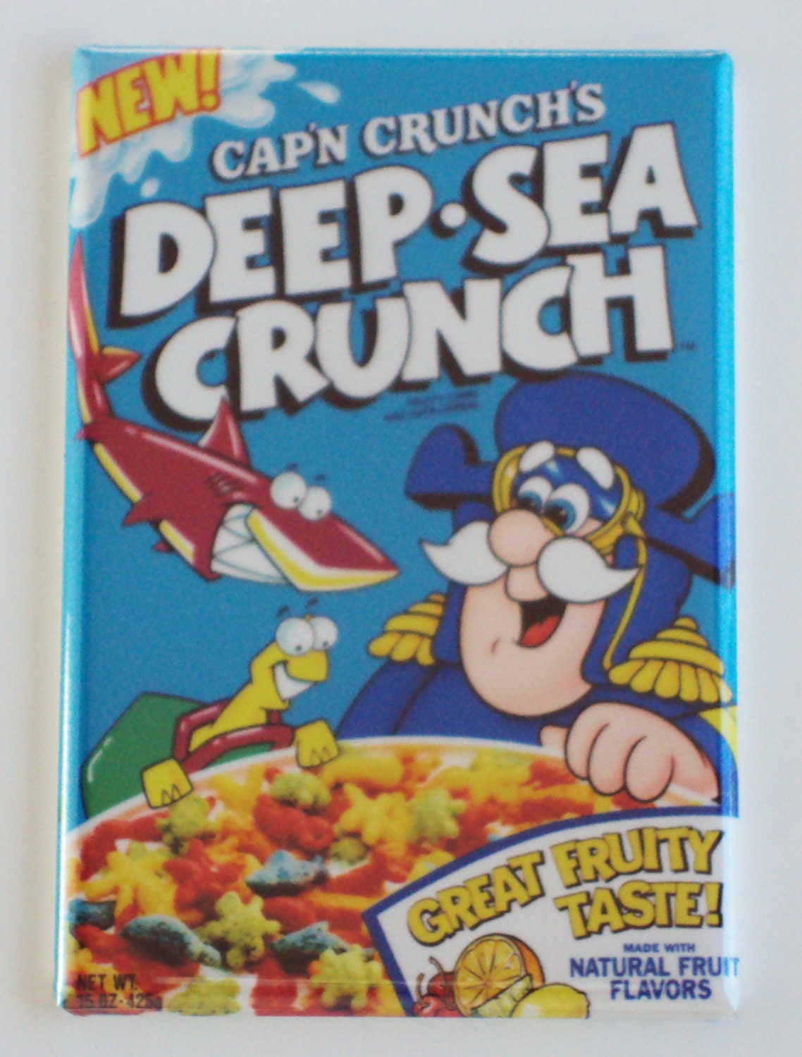 Deep Sea Crunch Fridge Magnet