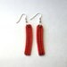 Recycled Skateboard Earrings