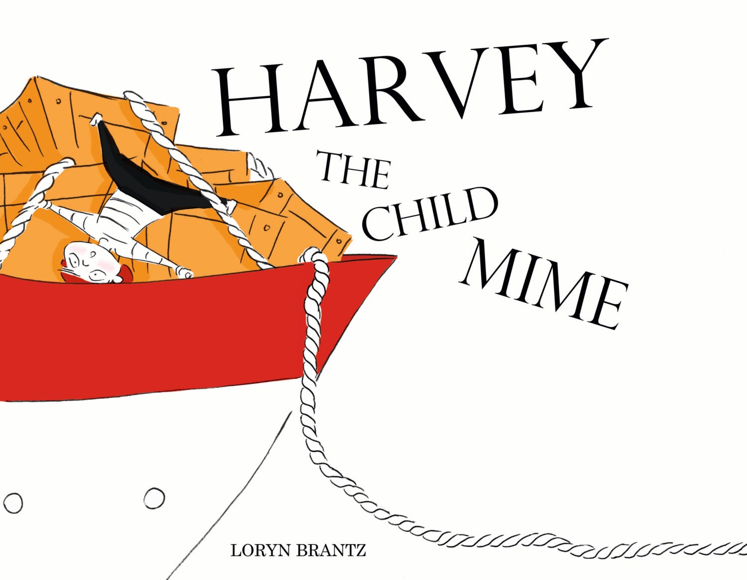 Harvey the Child Mime, children's book