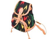 Vintage Little Cotton Rasta Backpack - 90s