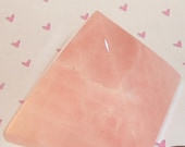 Direct Loving Energy to Your Heart Chakra - Rose Quartz Pyramid Gemstone - Reiki Infused Crystal - 3816