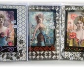 Gift Card Holders, Set of Three Bohemian Beauty Greeting Cards for Gift Card Giving