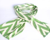 FAST SHIPMENT with FEDEX  (1-3 Days), Silk Ikat modern Scarf, Handwoven ikat silk Scarf,ikat  shawl, decorative  ikat scarf