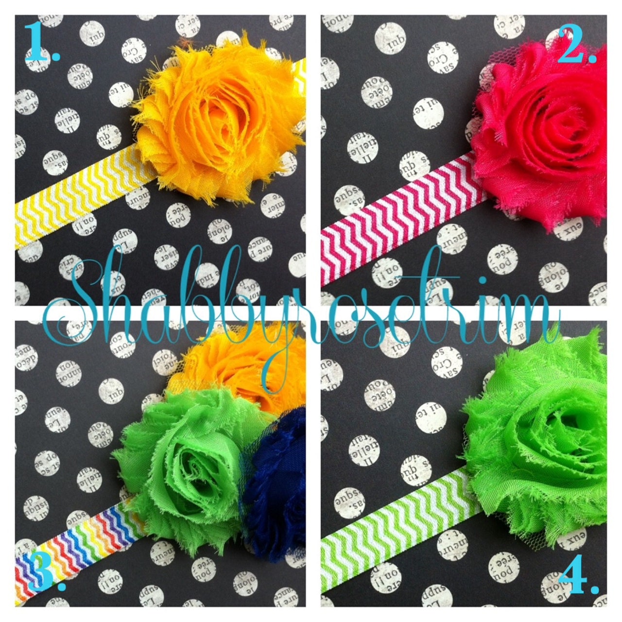 10 Yards PRINT Shiny Elastic FOE - chevron/ swirls/ damask/ zebra - You choose colors