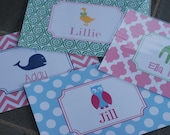 Children's Personalized Monogrammed Placemats