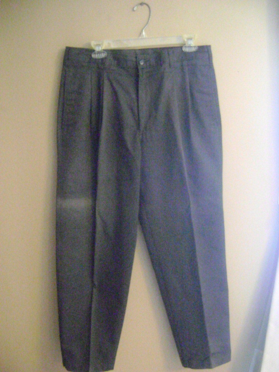 Black VINTAGE Mens SLACKS