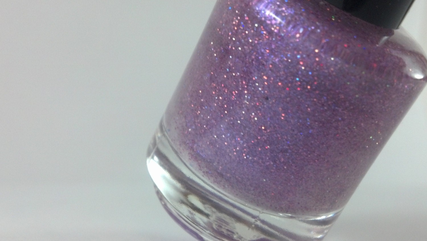 May Flowers - Handmade Nail Polish - Glitter Polish - Purple Holographic - Purple Polish - Nail Lacquer