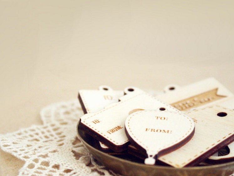 Wooden Gift Tags